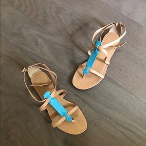 Gap Design Creations Leather Sandal sz9